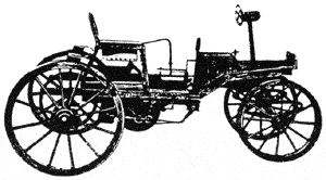 image of an early automobile
