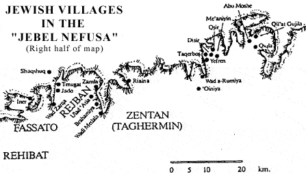 map of jewish villages